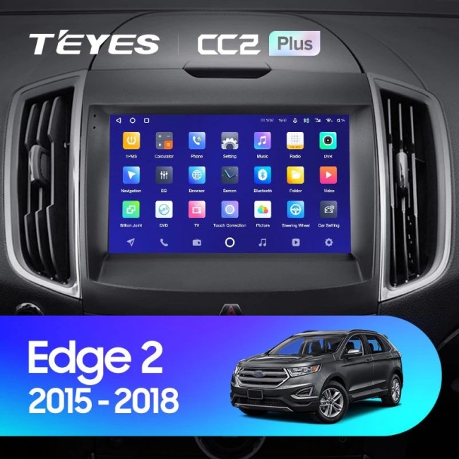 Штатная магнитола Teyes CC2L Plus 1/16 Ford Edge 2 (2015-2018) F2