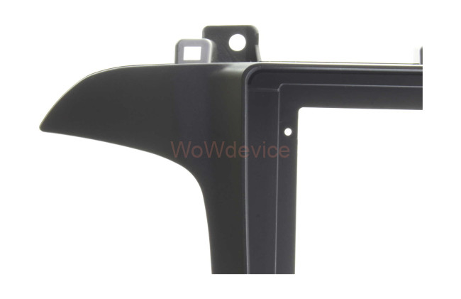 Рамка магнитолы 9.0" (цв.Черный) для FORD S-Max 2006-2015 Кондиционер