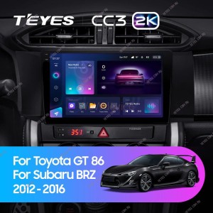Штатная магнитола Teyes CC3 2K 3/32 Subaru BRZ (2012-2016)