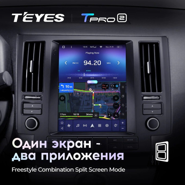 Штатная магнитола Tesla style Teyes TPRO 2 4/64 Infiniti FX35 1 2002-2006