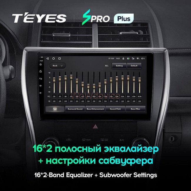 Штатная магнитола Teyes SPRO Plus 6/128 Toyota Camry 7 XV 50 55 (2014-2017) (North America)