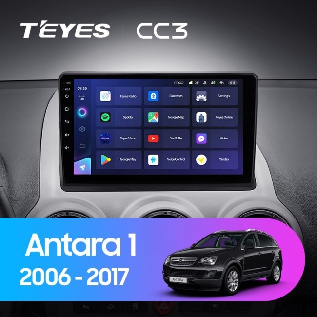 Штатная магнитола Teyes CC3 3/32 Opel Antara 1 (2006-2017)