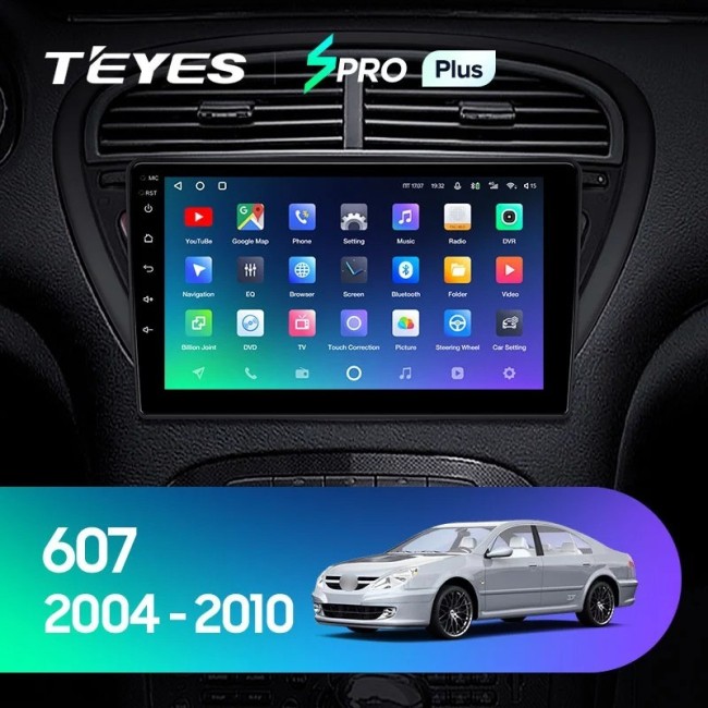 Штатная магнитола Teyes SPRO Plus 3/32 Peugeot 607 (2004-2010)