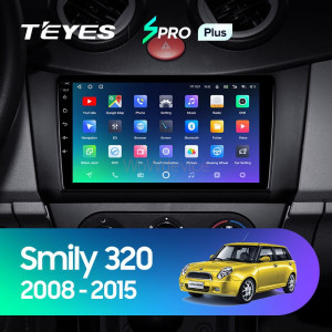 Штатная магнитола Teyes SPRO Plus 4/64 Lifan Smily 320 (2008-2015)
