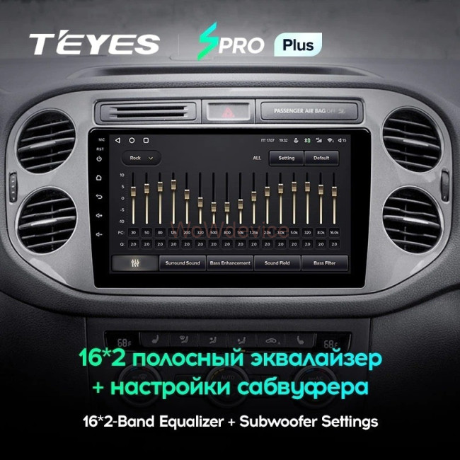 Штатная магнитола Teyes SPRO Plus 6/128 Volkswagen Tiguan 2017+