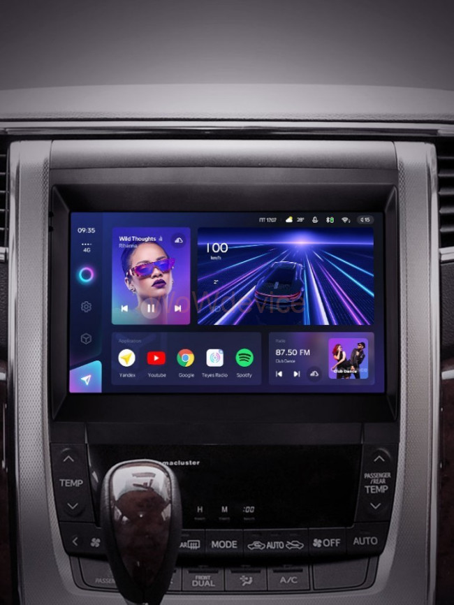 Штатная магнитола Teyes CC3 360 6/128 Toyota Alphard H20 (2008-2014)