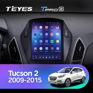 Штатная магнитола Tesla style Teyes TPRO 2 4/64 Hyundai IX35 (2009-2015) F2 Тип-АB