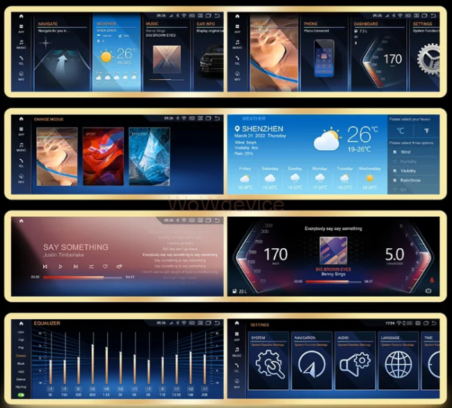 Штатная магнитола KAIPENG BMW X3/X4 G01 G02  (EVO) (2017-2022)   10.25 