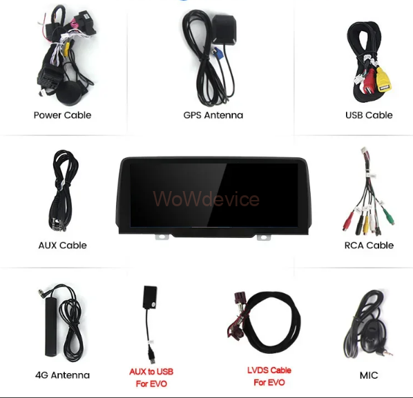 Штатная магнитола KAIPENG BMW X3/X4 G01 G02  (EVO) (2017-2022)   10.25 