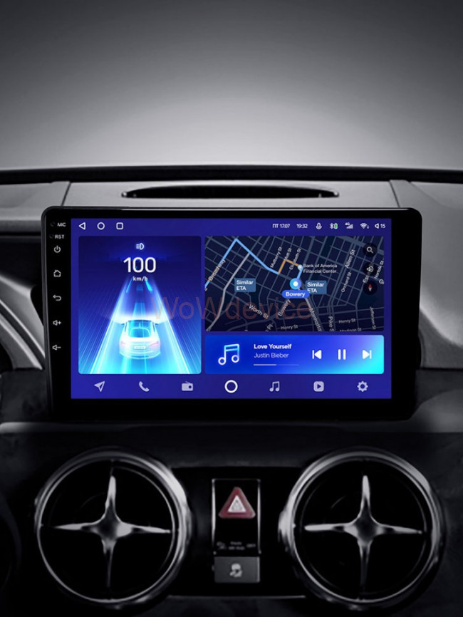 Штатная магнитола Teyes CC2 Plus 4/64 Mercedes-Benz GLK-Class X204 (2012-2015)