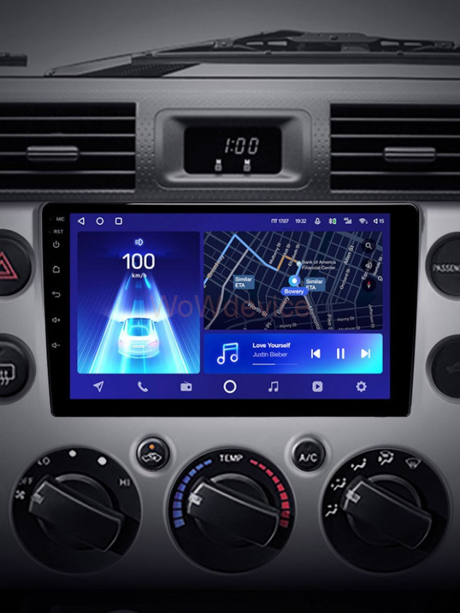 Штатная магнитола Teyes CC2 Plus 6/128 Toyota FJ Cruiser J15 (2006-2020)