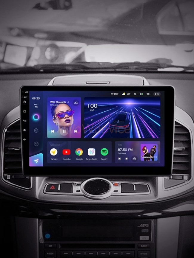 Штатная магнитола Teyes CC3 3/32 Chevrolet Captiva 1 (2011-2016)