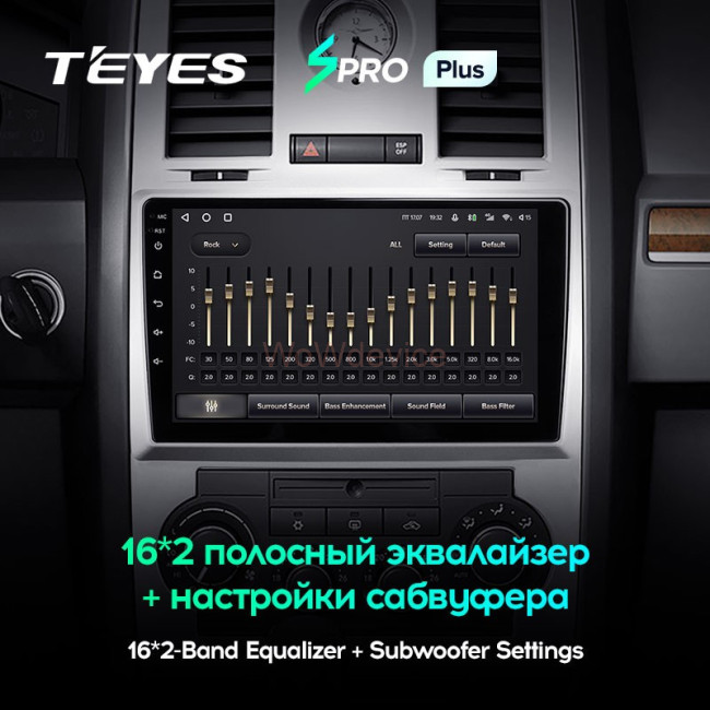 Штатная магнитола Teyes SPRO Plus 3/32 Chrysler 300C 1 (2004-2011) Штатная магнитола Teyes SPRO Plus 3/32 Chrysler 300C 1 (2004-2011)
