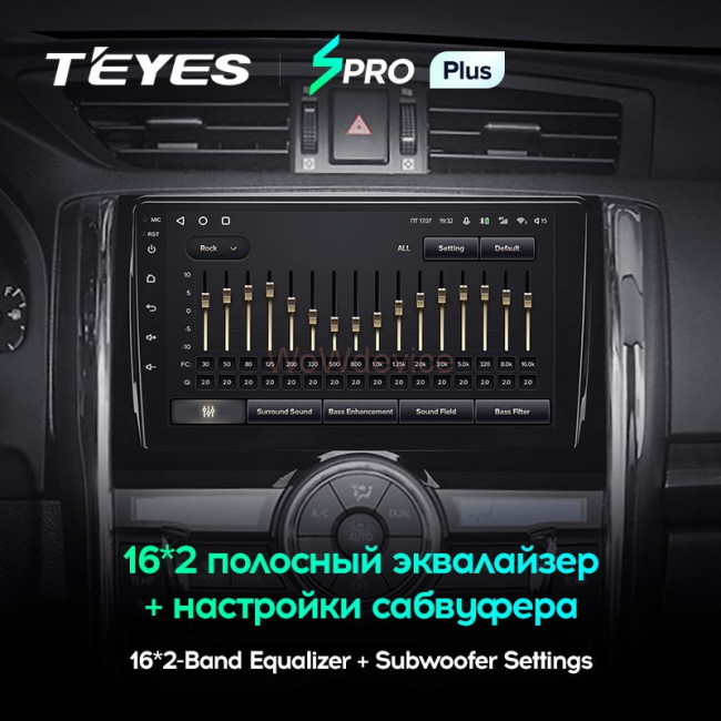 Штатная магнитола Teyes SPRO Plus 3/32 Toyota Mark X 2 X130 (2009-2020)