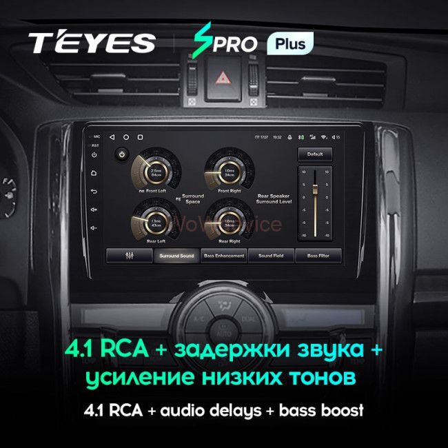 Штатная магнитола Teyes SPRO Plus 3/32 Toyota Mark X 2 X130 (2009-2020)