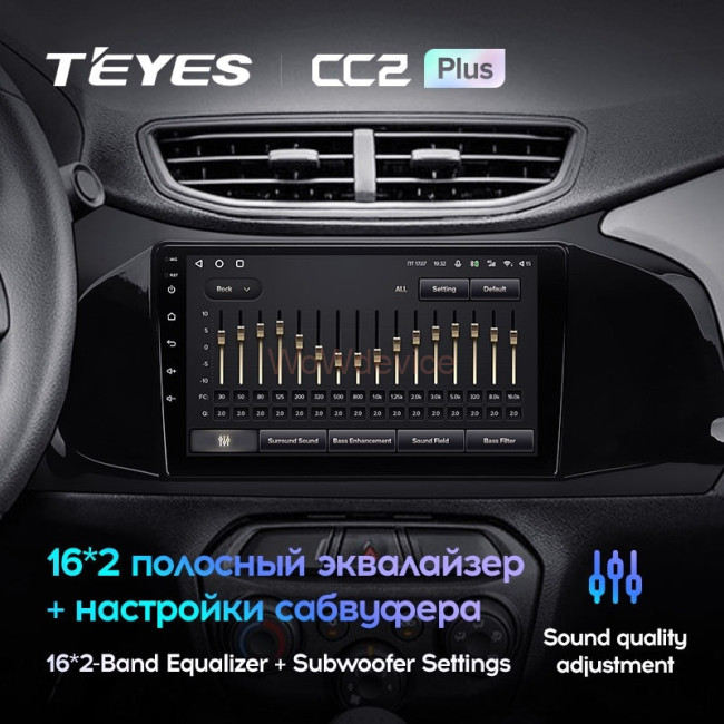 Штатная магнитола Teyes CC2L Plus 1/16 Chevrolet Onix (2012-2019)