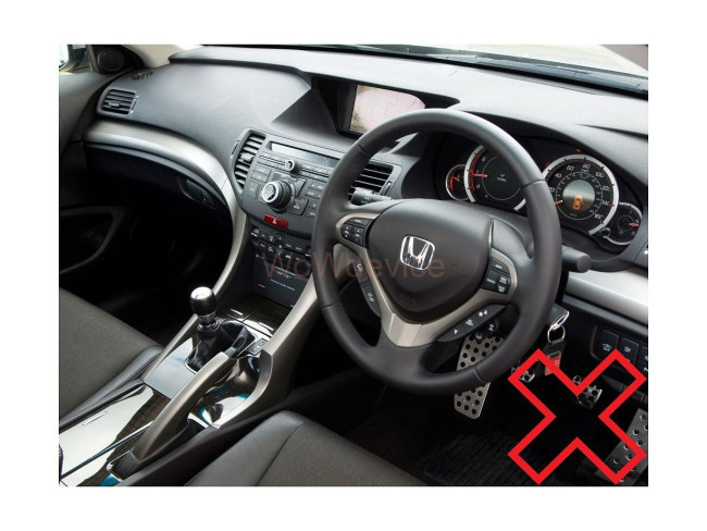 Рамка магнитолы 9.0" (цв.Черный) для HONDA Accord 2002-2007 Верхнее крепление Рамка магнитолы 9.0" (цв.Черный) для HONDA Accord 2002-2007 Верхнее крепление