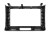 Рамка магнитолы 9.0" (цв.Черный) для HONDA N-Box 2011-2017