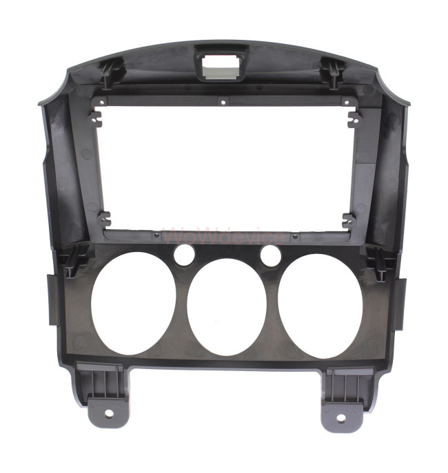 Рамка магнитолы 9.0" (цв.Черный) для MAZDA (2), Demio 2007-2014