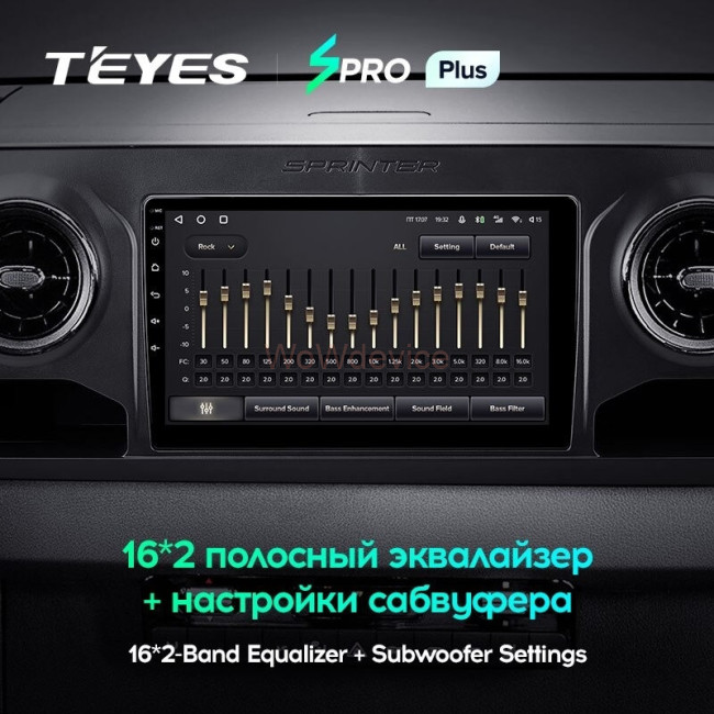 Штатная магнитола Teyes SPRO Plus 4/64 Mercedes-Benz Sprinter (2018-2022) Штатная магнитола Teyes SPRO Plus 4/64 Mercedes-Benz Sprinter (2018-2022)