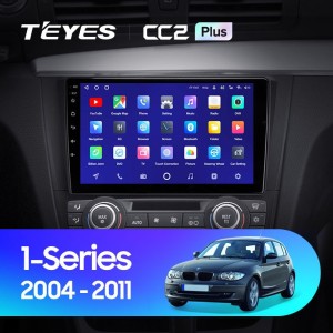 Штатная магнитола Teyes CC2 Plus 6/128 BMW 1 серия E88 E82 E81 E87 (2004-2011) Тип-A
