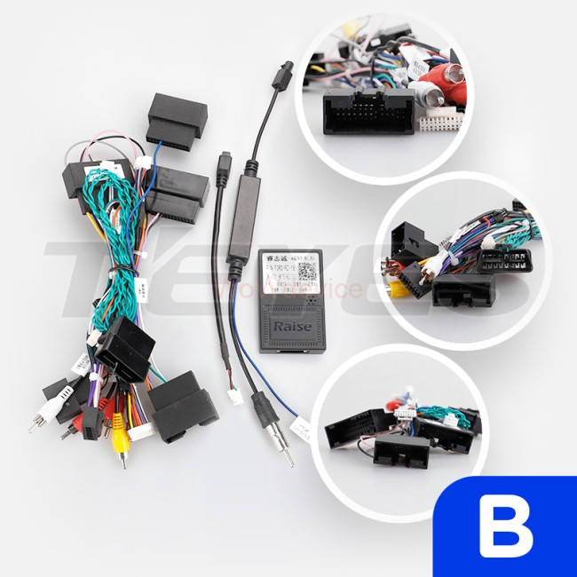 Установочный комплект Teyes для Ford Fiesta Mk 6 (2009-2018) F1 Тип-B