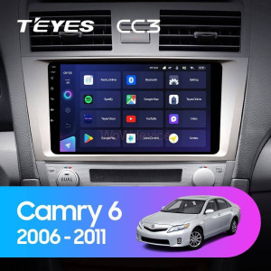 Штатная магнитола Teyes CC3L 4/32 Toyota Camry 6 XV 40 50 (2006-2011) F1