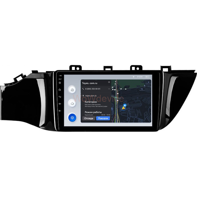 Штатная магнитола Teyes X1 4G 2/32 Kia RIO 4 (2016-2019) Тип-A