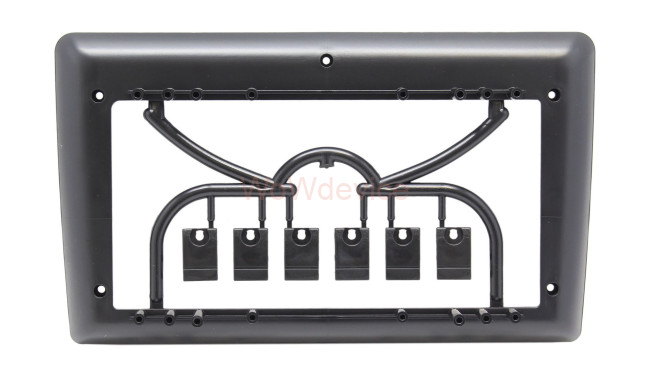 Универсальная рамка для установки ГУ 9" в размер 2DIN [1din]