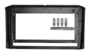 Рамка магнитолы 9.0" (цв.Черный) для TOYOTA Avanza 2004-2006