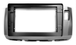 Рамка магнитолы 10.2" (цв.Серебро) для TOYOTA Passo Sette (M502E) 2008-12 / DAIHATSU Boon Luminas 2008-12 / PERODUA Alza 2009-18