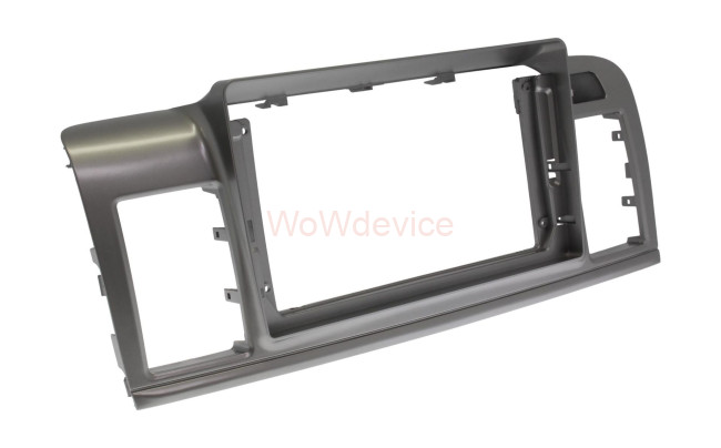 Рамка магнитолы 9.0" (цв.Черный) для TOYOTA Raum 2003-2011 Правый руль