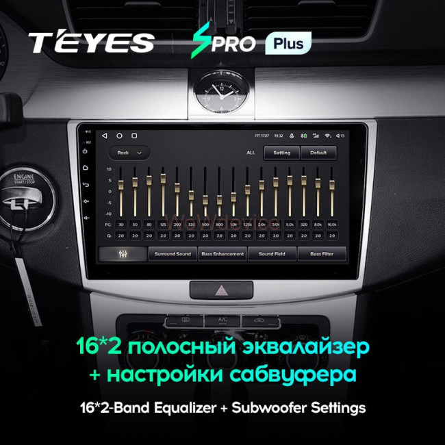 Штатная магнитола Teyes SPRO Plus 4/64 Volkswagen Passat 7 B7 (2010-2015)