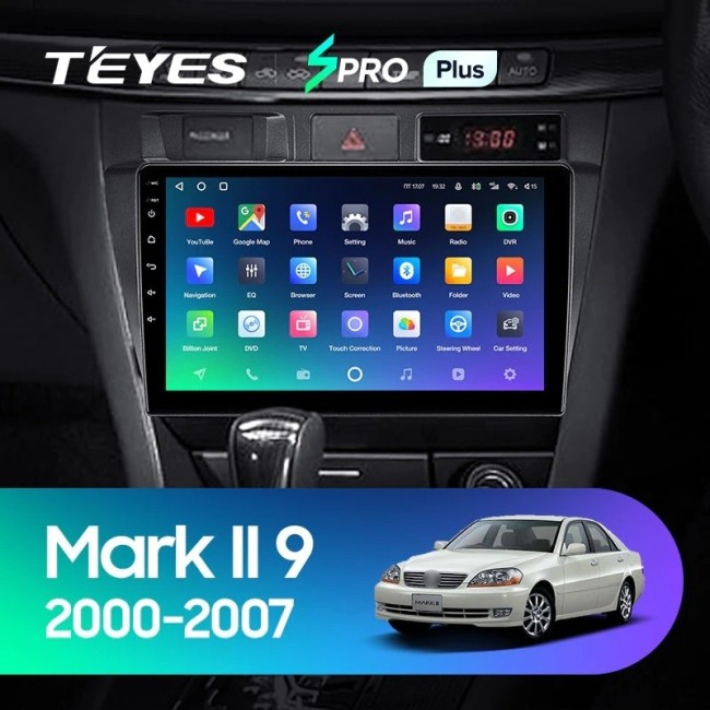 Штатная магнитола Teyes SPRO Plus 3/32 Toyota Mark II 9 X100 (2000-2007)