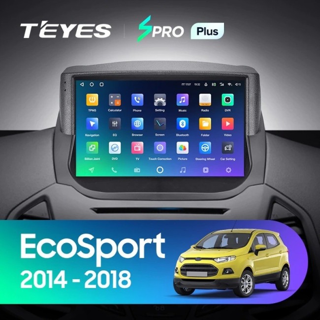 Штатная магнитола Teyes SPRO Plus 6/128 Ford EcoSport (2014-2018)