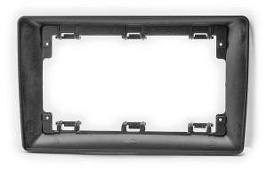 Рамка магнитолы 10.2" (цв.Черный) для NISSAN Micra (K13), March (K13), Note (E12), Versa Note (E12) 2013-2017; Livina 2013+; Almera (N17), Latio (N17), Sunny (N17), Juke, Versa (B17) 2014+