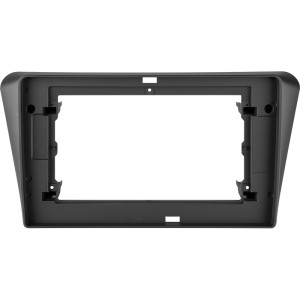 Рамка магнитолы 10.2" (цв.Глянцевый Черный) для PEUGEOT (408) 2014+ Рынок Китая
