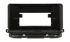 Рамка магнитолы 10.2" (цв.Глянцевый Черный) для SKODA Octavia 2020+