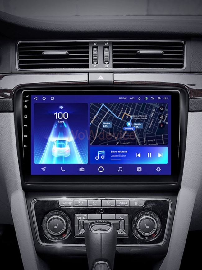 Штатная магнитола Teyes CC2 Plus 3/32 Skoda Superb 2 B6 (2008-2015) Штатная магнитола Teyes CC2 Plus 3/32 Skoda Superb 2 B6 (2008-2015)