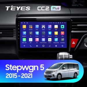 Штатная магнитола Teyes CC2L Plus 1/16 Honda Stepwgn 5 (2015-2021) правый руль