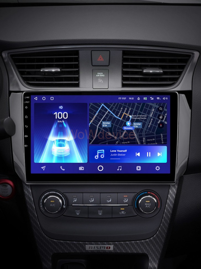 Штатная магнитола Teyes CC2 Plus 6/128 Nissan Sentra B17 (2012-2017)