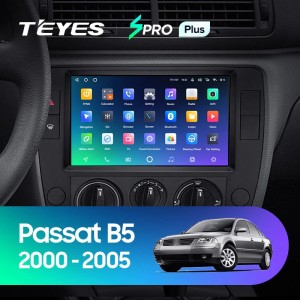 Штатная магнитола Teyes SPRO Plus 4/64 Volkswagen Passat B5 (2000-2005)