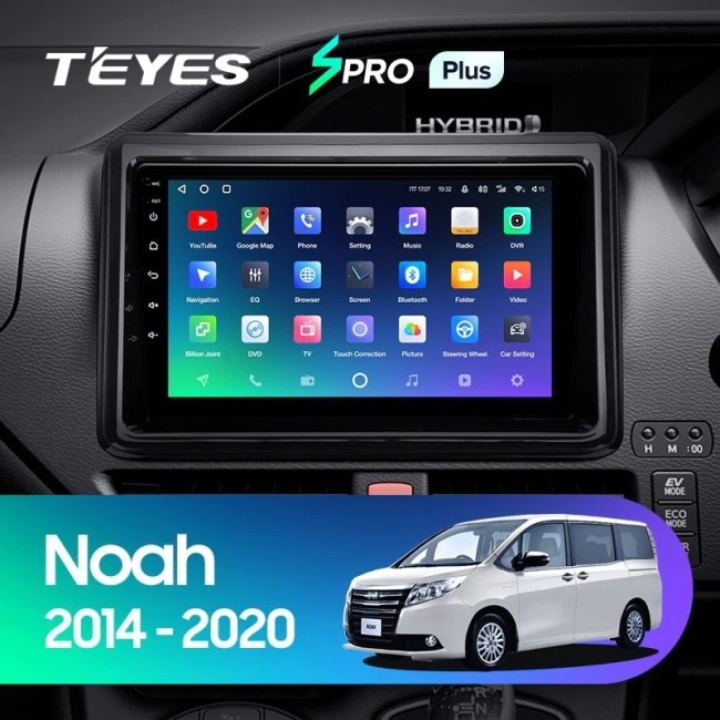 Штатная магнитола Teyes SPRO Plus 3/32 Toyota Noah R80 (2014-2020)