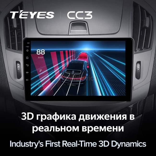 Штатная магнитола Teyes CC3 360 6/128 Chevrolet Cruze J300 J308 (2012-2015)