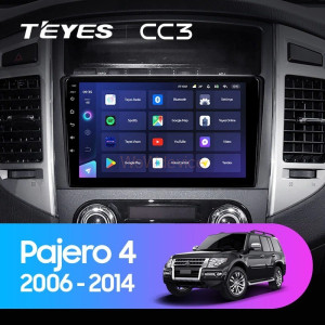 Штатная магнитола Teyes CC3 360 6/128 Mitsubishi Pajero 4 V80 V90 (2006-2014) Тип-A