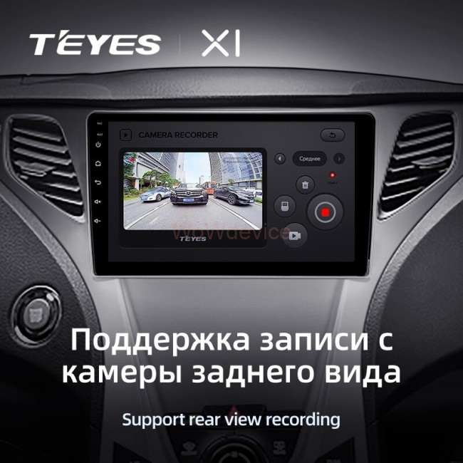 Штатная магнитола Teyes X1 4G 2/32 Hyundai Azera 2 (2011-2014)