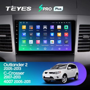 Штатная магнитола Teyes SPRO Plus 4/64 Citroen C-Crosser 1 (2007-2013) Тип-B