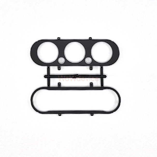 Рамка магнитолы 10.2" (цв.Серебро) для FORD Mondeo 2007-2010 Кондиционер