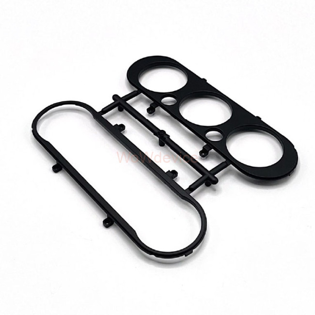 Рамка магнитолы 10.2" (цв.Серебро) для FORD Mondeo 2007-2010 Кондиционер