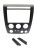 Рамка магнитолы 9.0" (цв.Черный) для HUMMER H3 2005-2010 Левый руль